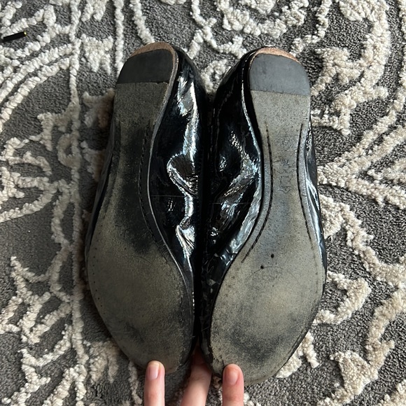 Tory Burch - Patient Leather Ballet Flats - Picture 3 of 3